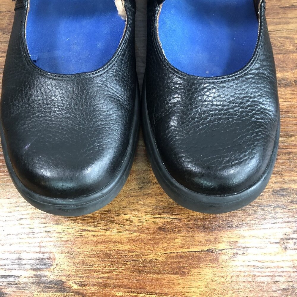 Dr. Comfort Women's‎ Size 6.5 M Diabetic Black Leather Merry Jane Comfort Shoes - Picture 2 of 9